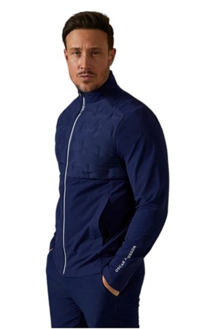 Picture of Oscar Jacobson zns  Men's Hackney Thermal Padded Jacket - Navy