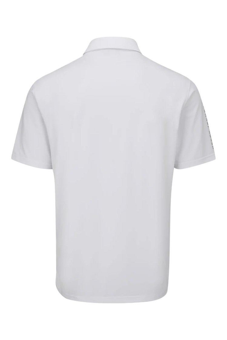 Picture of Oscar Jacobson Men's Bullock Tour Polo Shirt - White