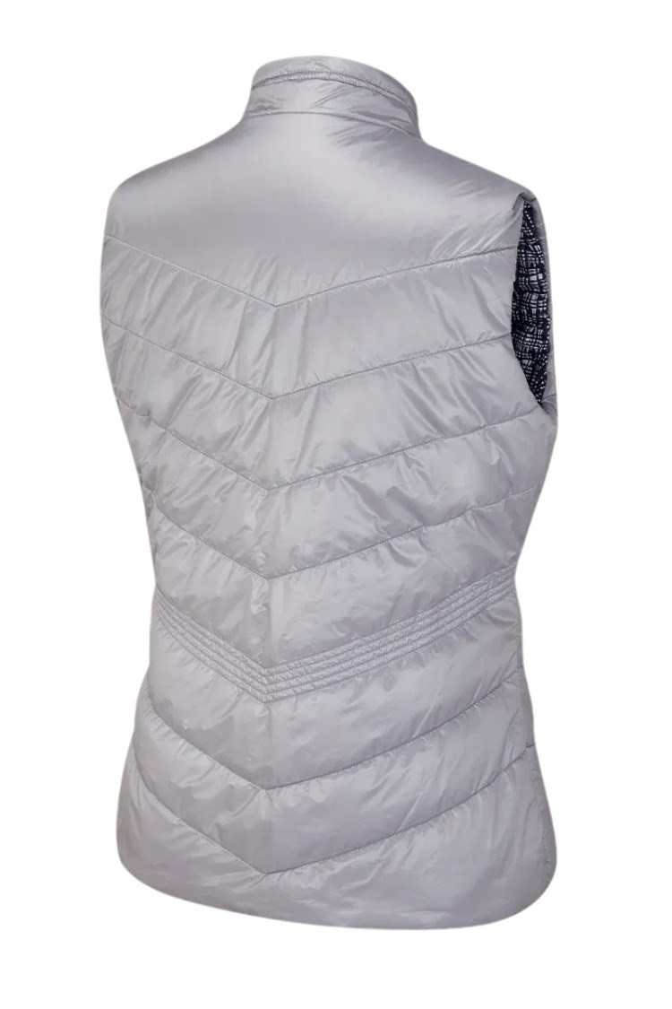 Picture of Ping Ladies Lola Reversible Gilet - Black Multi