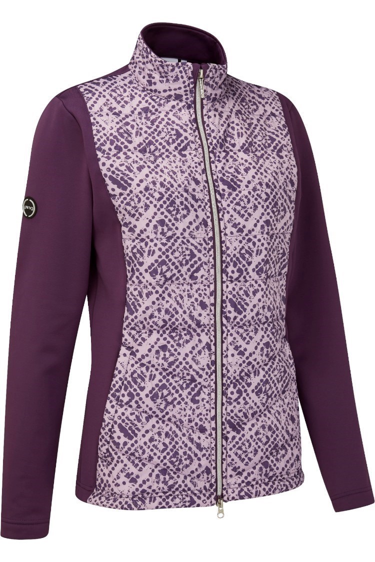 Picture of Ping Ladies Niki Sensorwarm Jacket - Purple Plum Multi