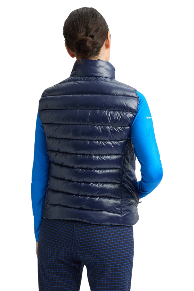 Picture of Rohnisch zns Ladies Airlite Padded Gilet - Navy