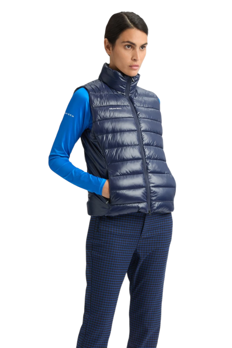 Picture of Rohnisch zns Ladies Airlite Padded Gilet - Navy