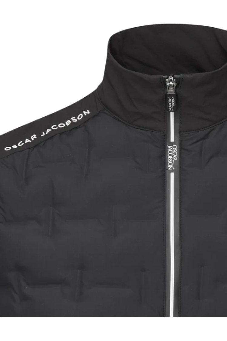 Picture of Oscar Jacobson Men's Hackney Thermal Padded Jacket - Black