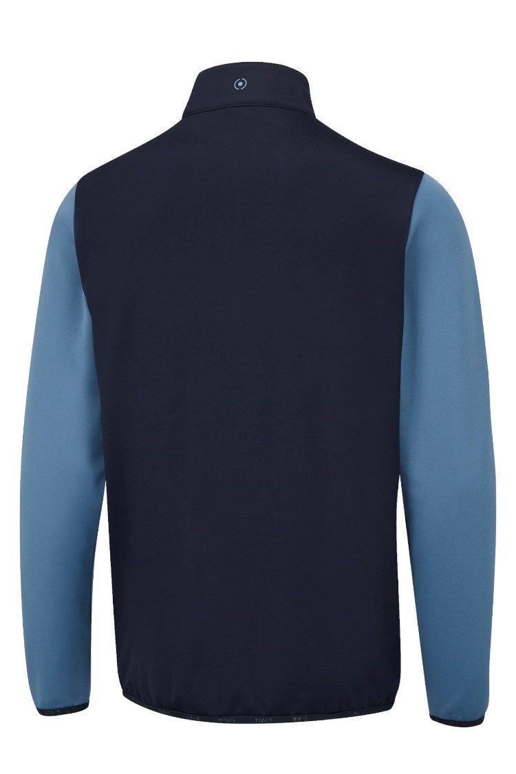 Picture of Ping ZNS Men's Keon Colour Block Fleece - Navy / Coronet Blue