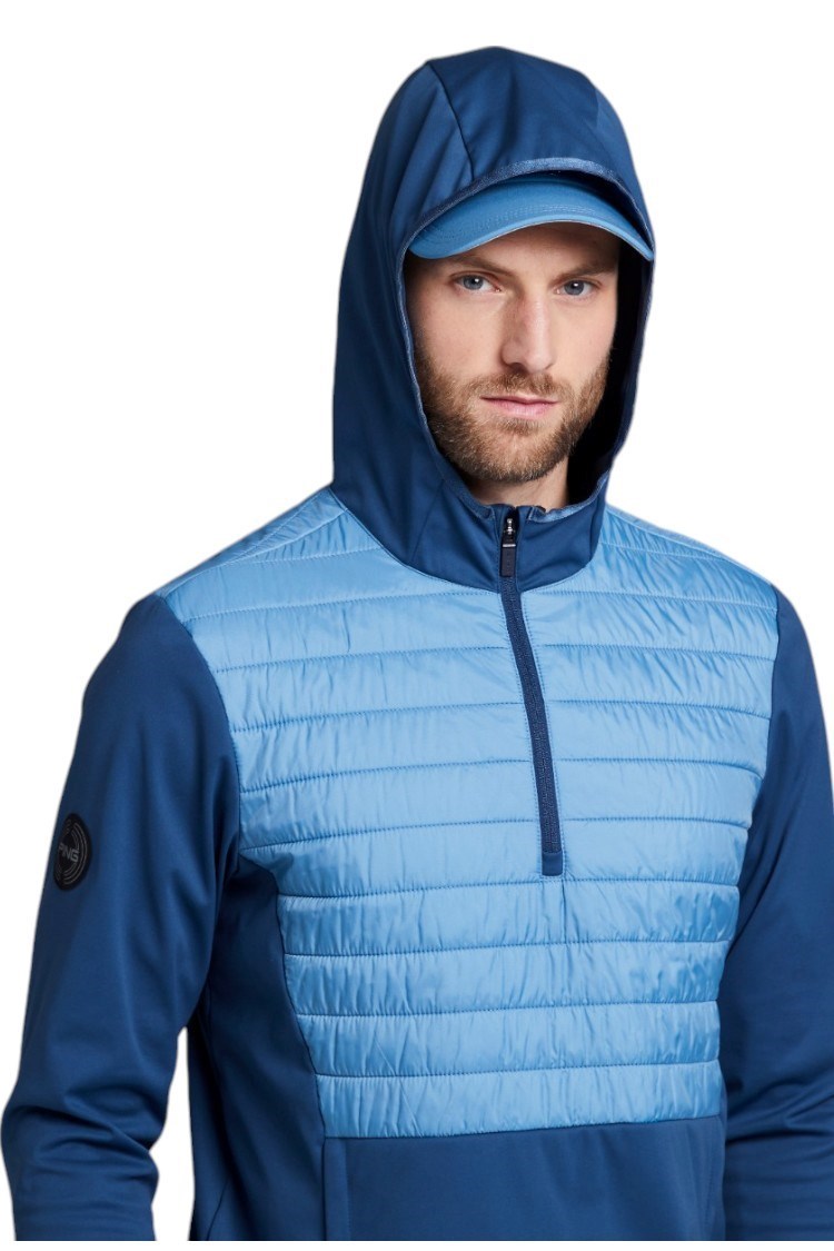 Picture of Ping Men's Norse S5 Zoned Hooded Jacket - Stormcloud / Stone Blue