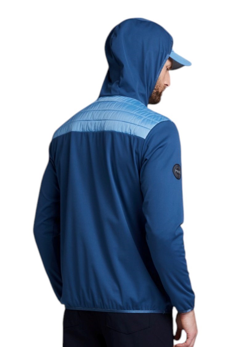 Picture of Ping Men's Norse S5 Zoned Hooded Jacket - Stormcloud / Stone Blue