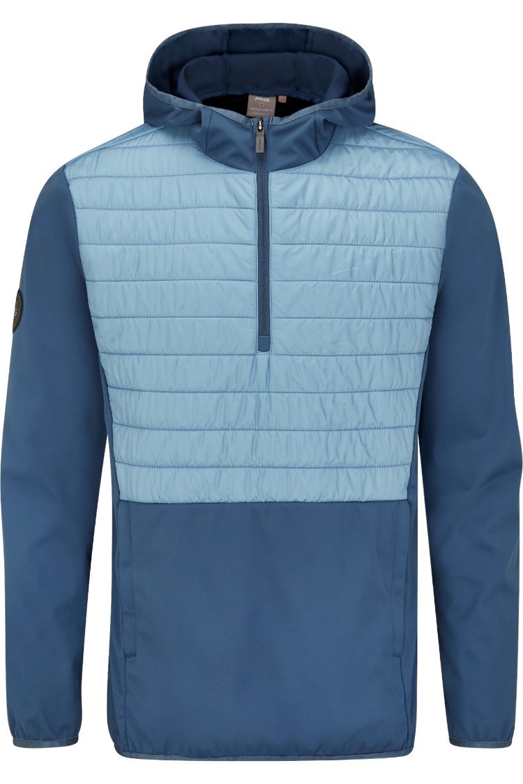 Picture of Ping Men's Norse S5 Zoned Hooded Jacket - Stormcloud / Stone Blue