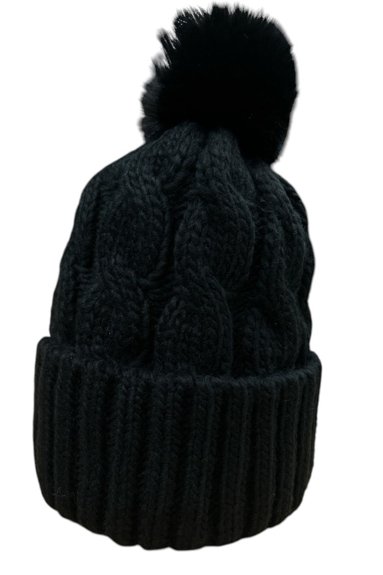 Picture of JRB Ladies Bobble Hat - Black