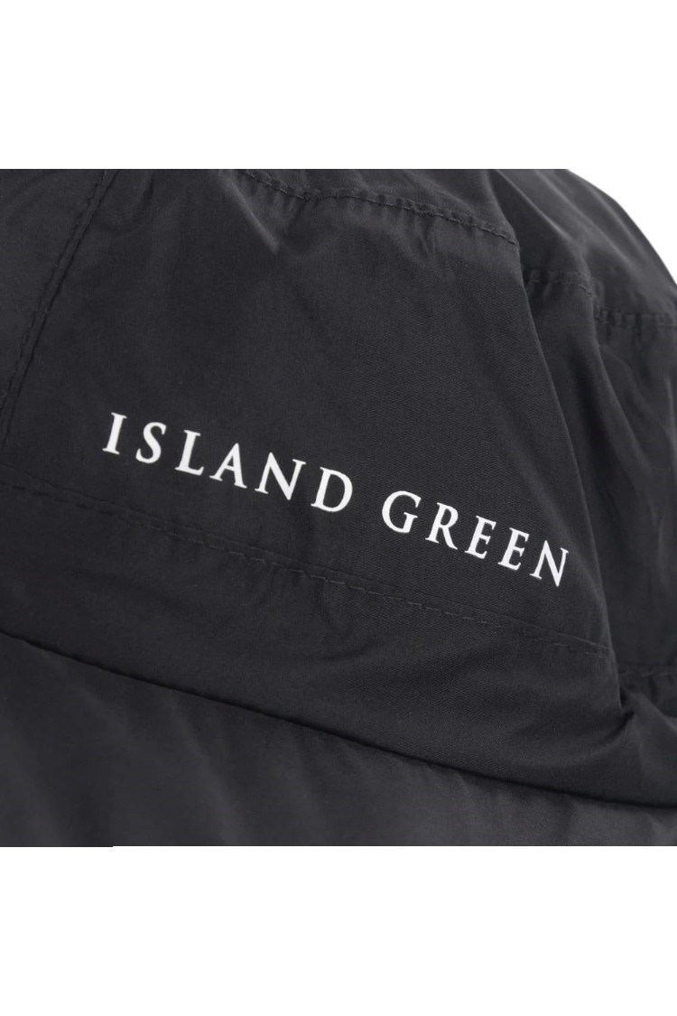 Picture of Island Green Men's Wide Brimmed Waterproof Golf Hat - Black