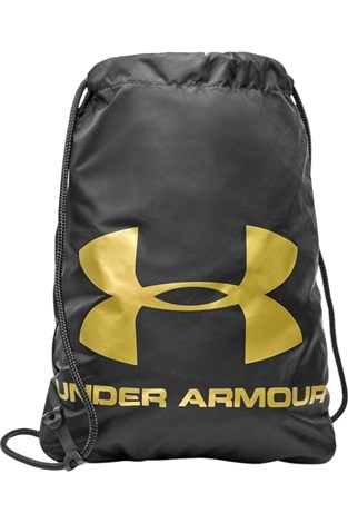 Show details for Under Armour UA Ozsee Sackpack - Black / Metallic Gold - 010