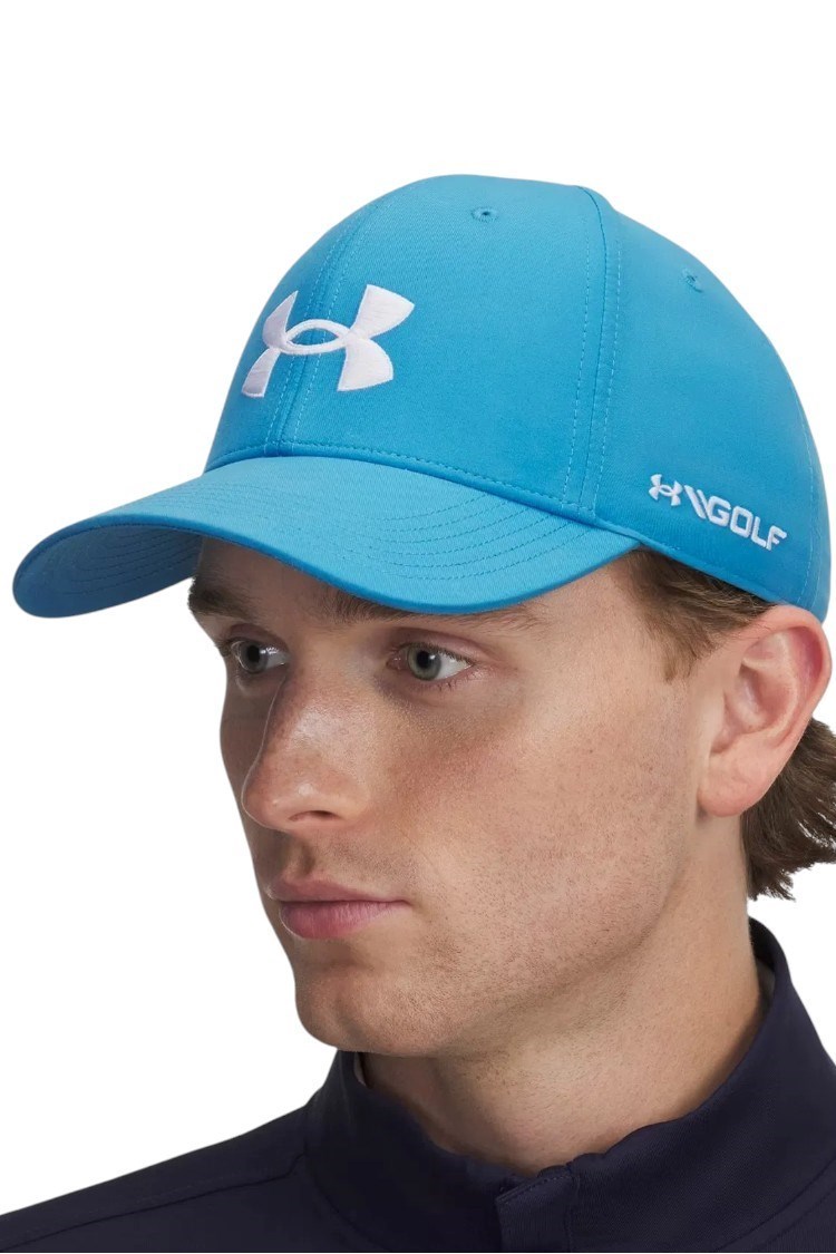 Picture of Under Armour Men's UA Golf 96 Golf Cap - Ether Blue / White 452