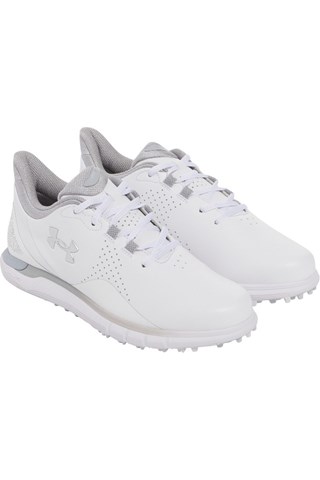 Picture of Under Armour Womens UA Drive Fade SL Golf Shoes - White / Distant Grey 100