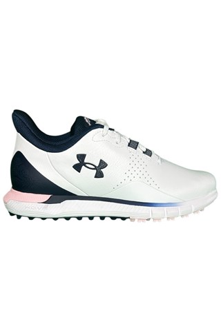 Picture of Under Armour zns Women's UA Drive Fade SL Golf Shoes - White / Pink 101