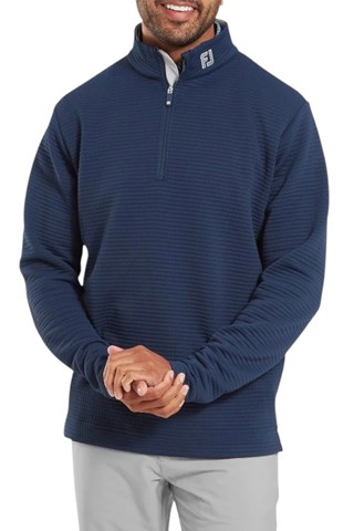 Picture of Footjoy Men's Quilt Texture Chill-Out Midlayer - Navy