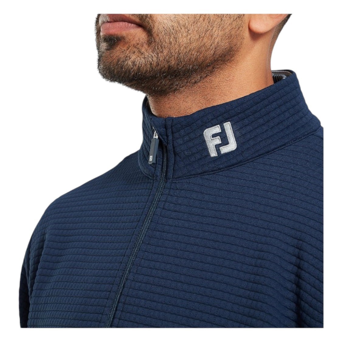 Picture of Footjoy Men's Quilt Texture Chill-Out Midlayer - Navy