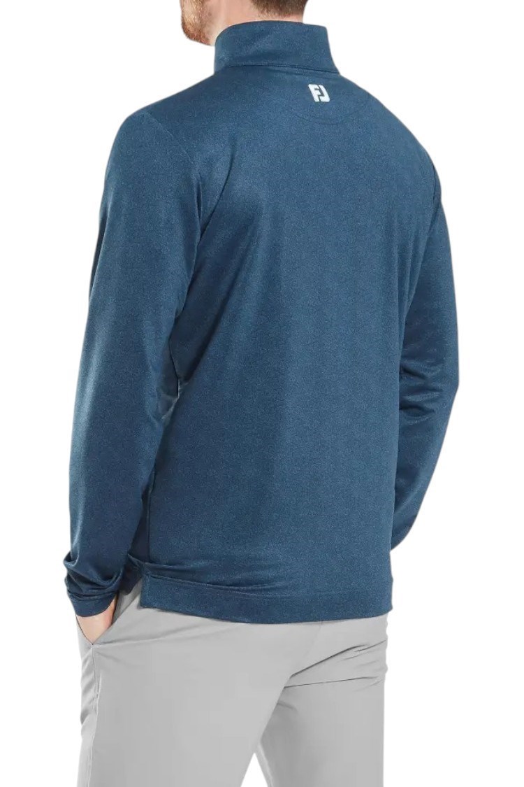 Picture of Footjoy Men's Speckle Print Chill-Out Midlayer - Dark Denim