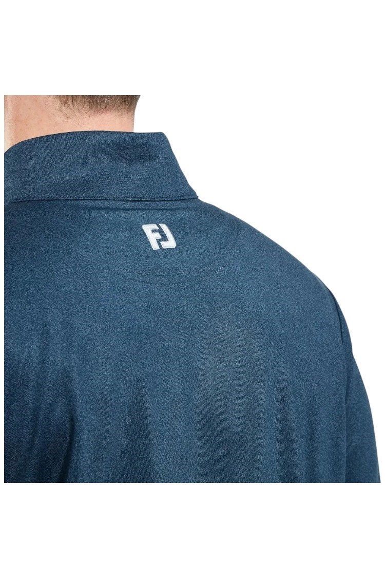 Picture of Footjoy Men's Speckle Print Chill-Out Midlayer - Dark Denim