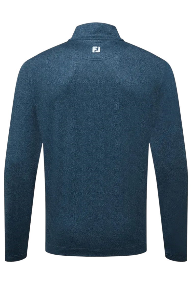 Picture of Footjoy Men's Speckle Print Chill-Out Midlayer - Dark Denim