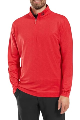 Picture of Footjoy Men's Speckle Print Chill-Out Midlayer - Hibiscus
