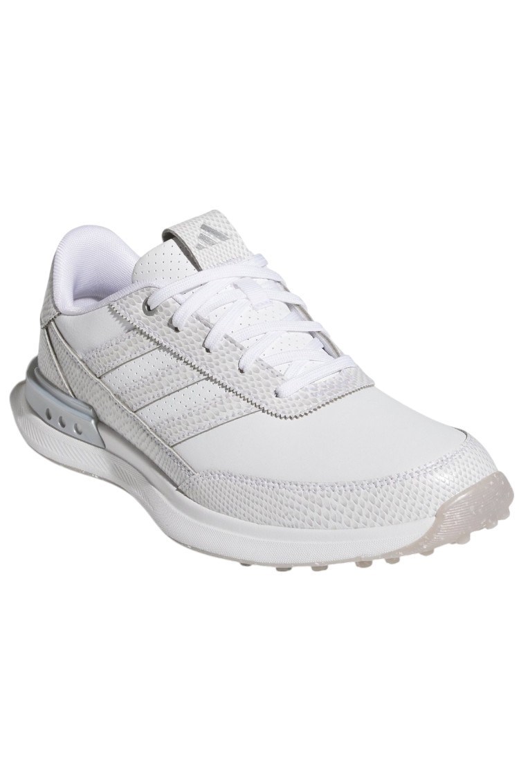 Picture of adidas Women's S2G 25 Leather Spikeless Golf Shoes - Cloud White / Silver Metallic