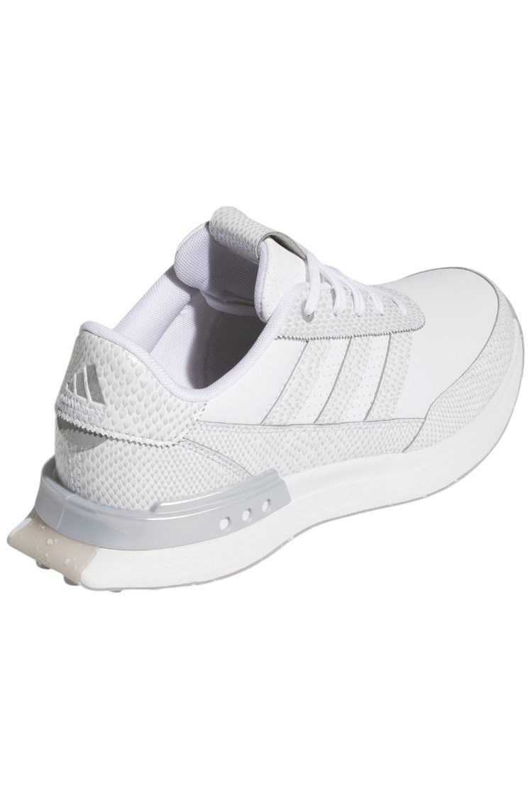Picture of adidas Women's S2G 25 Leather Spikeless Golf Shoes - Cloud White / Silver Metallic