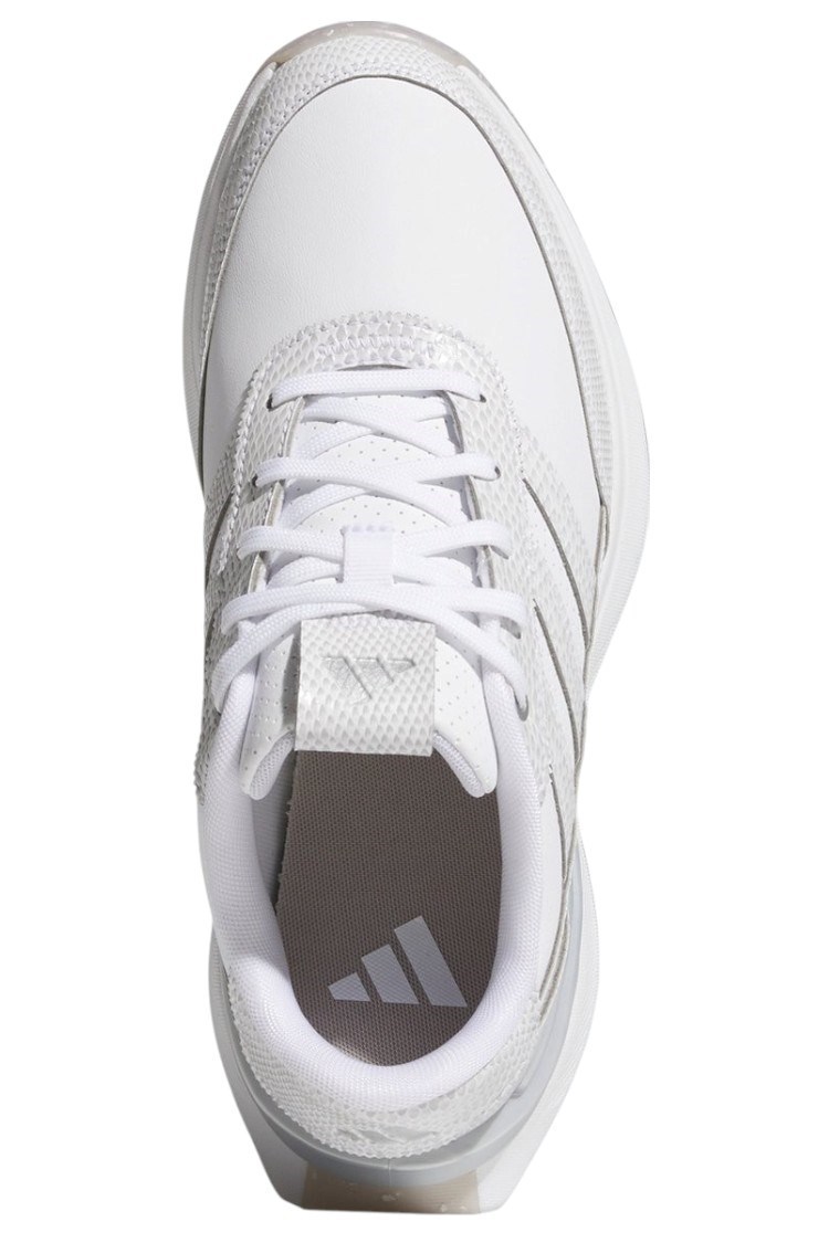 Picture of adidas Women's S2G 25 Leather Spikeless Golf Shoes - Cloud White / Silver Metallic