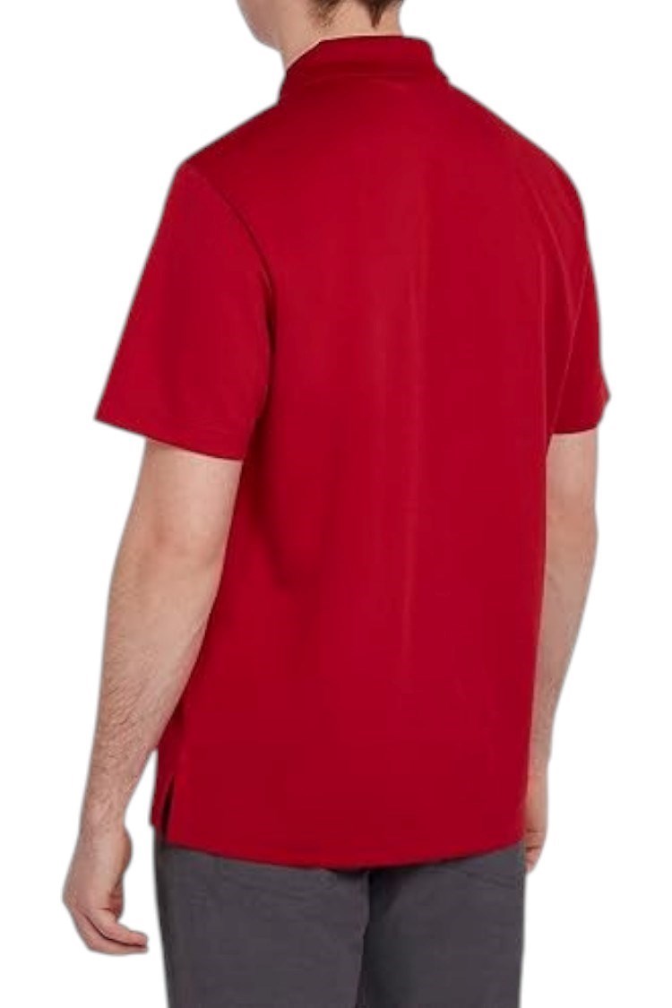 Picture of PGA Tour zns Men's Airflux Performance Polo Shirt - Chili Pepper