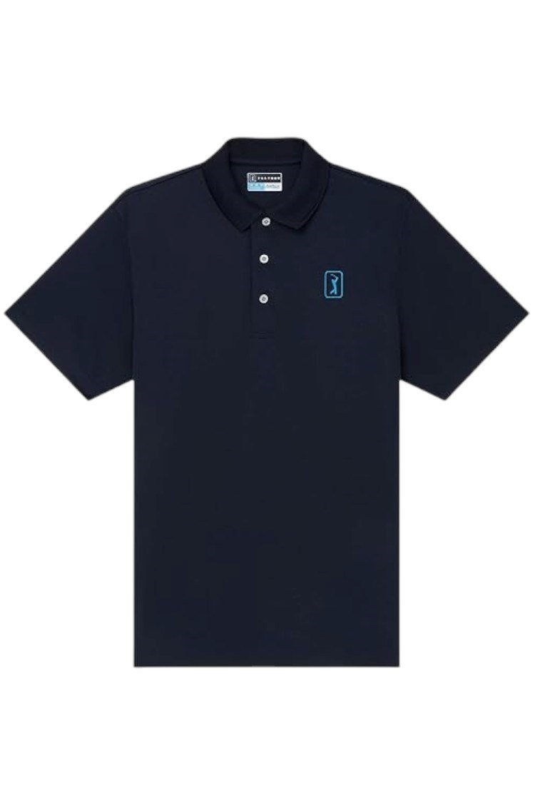 Picture of PGA Tour Men's Airflux Performance Polo Shirt - True Navy