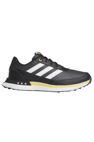 Show details for adidas Men's S2G 24 Leather Spikeless Golf Shoes - Core Black / Cloud White / Oat