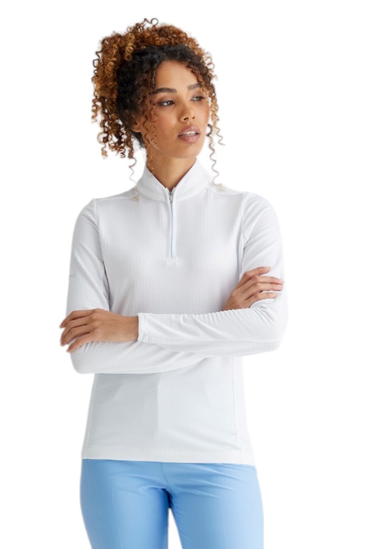 Picture of Ping zns Ladies Abigale Ladies Performance Fleece - White