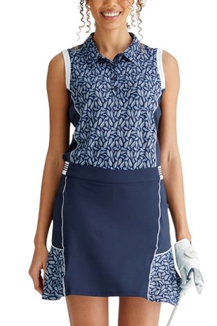 Show details for Ping Ladies Odetta Printed Skort - Navy / Paradise Garden