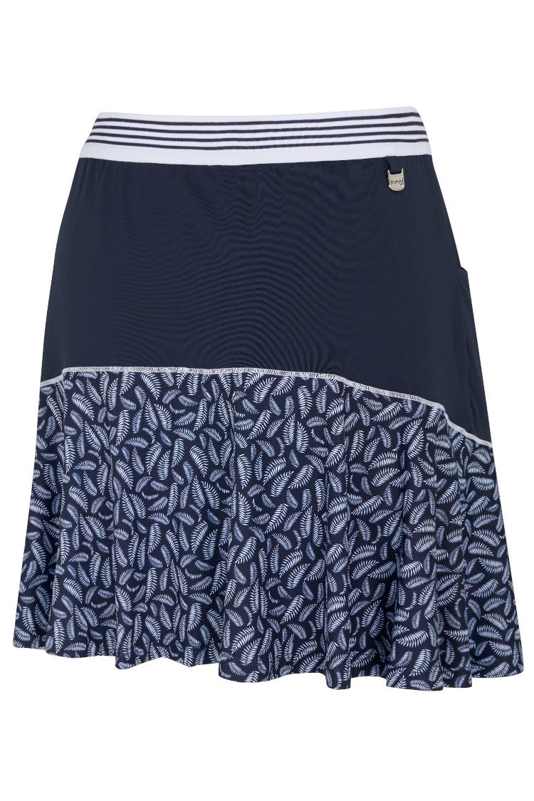 Picture of Ping zns Ladies Odetta Printed Skort - Navy / Paradise Garden - UK16 ONLY