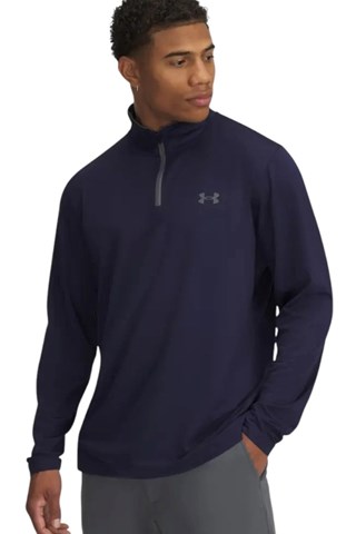 Picture of Under Armour Men's UA Matchplay 1/4 Zip Top - Midnight Navy 410