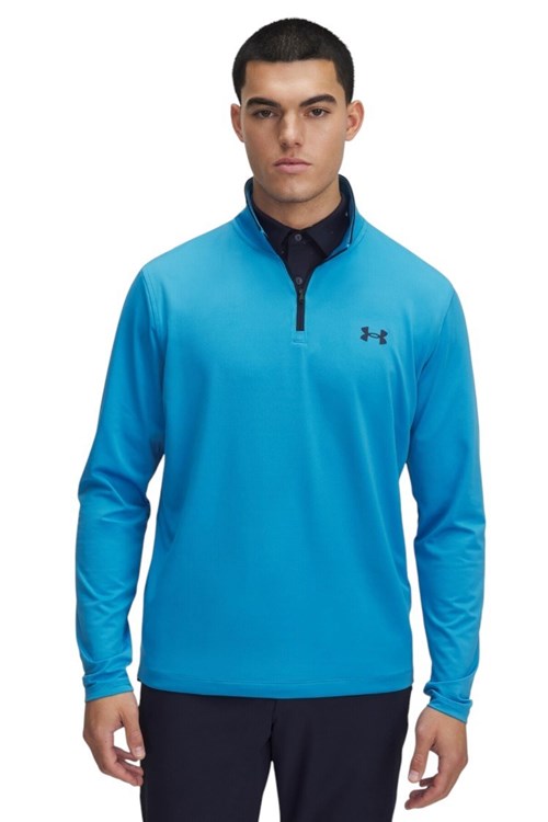 Under Armour Men's UA Matchplay 1/4 Zip Top - Ether Blue 452
