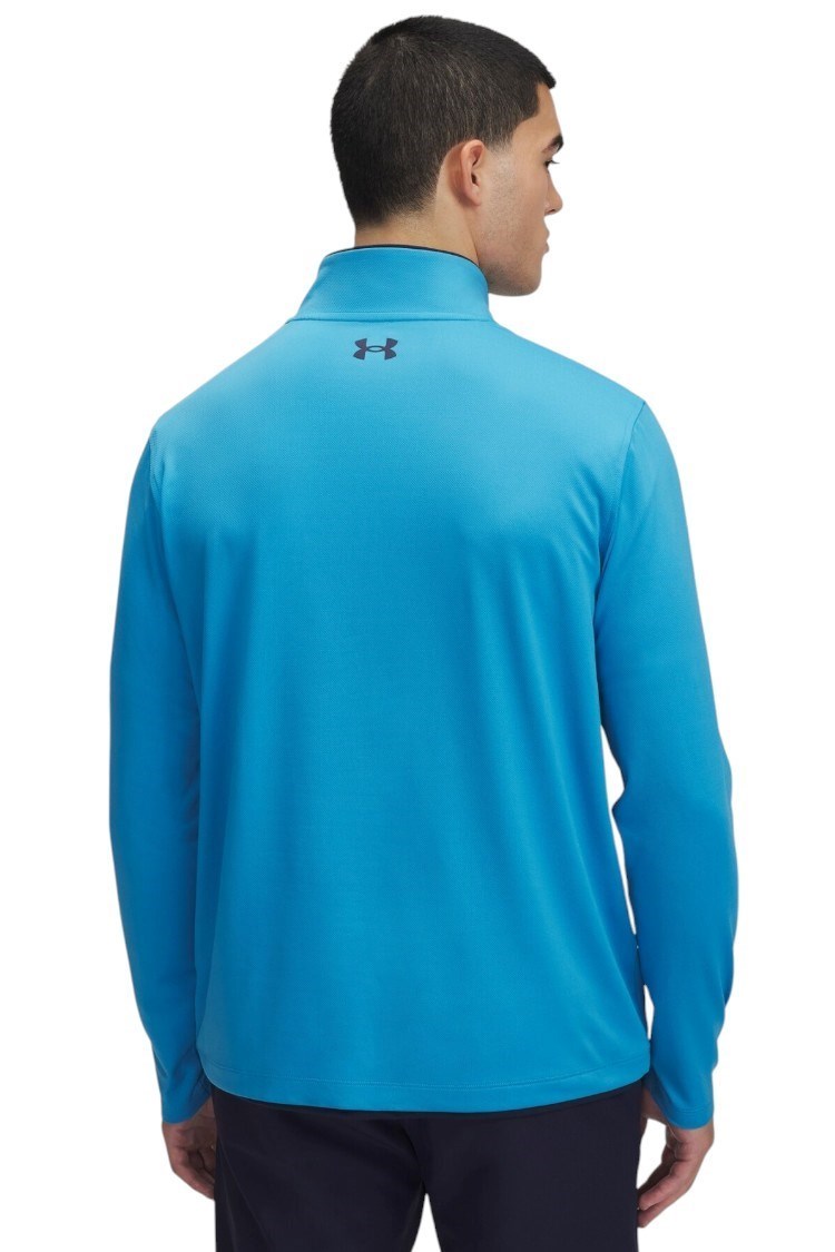 Picture of Under Armour Men's UA Matchplay 1/4 Zip Top - Ether Blue 452