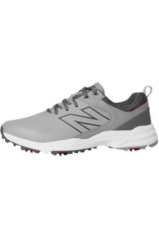 Show details for New Balance Men's Brighton V2 Spiked Golf Shoes - Grey