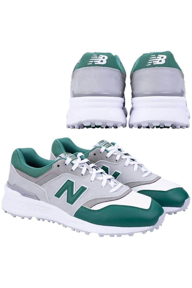 Picture of New Balance zns Men's 997 SL Golf Shoes - Grey / Green