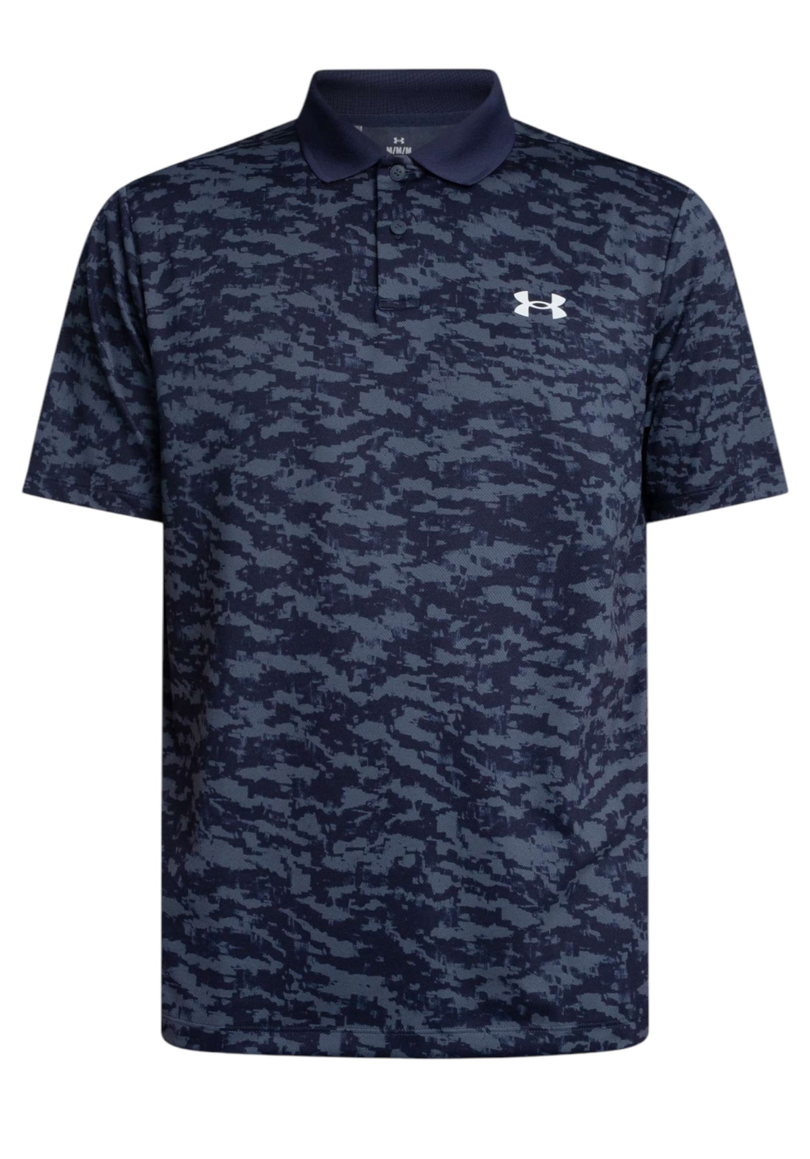 Picture of Under Armour Men's UA Matchplay Printed Polo - Midnight Navy 417
