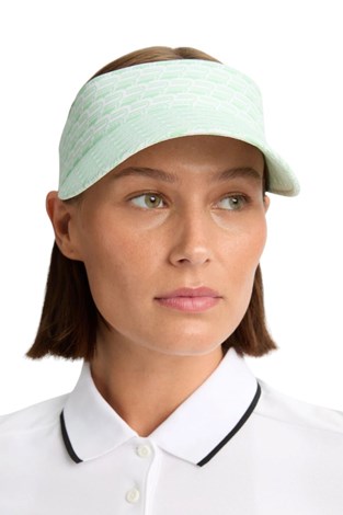 Show details for Rohnisch Ladies Logo Visor - Monogram Green Ash