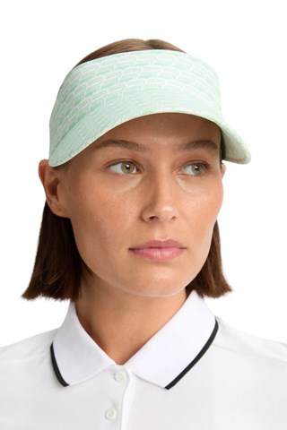 Picture of Rohnisch Ladies Logo Visor - Monogram Green Ash