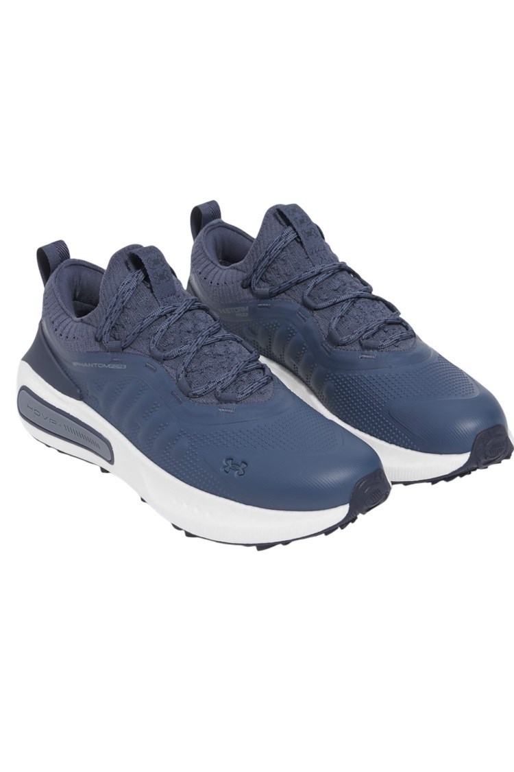 Picture of Under Armour Men's UA Phantom Fore Golf Shoes - Downpour Grey / Midnight Navy 044