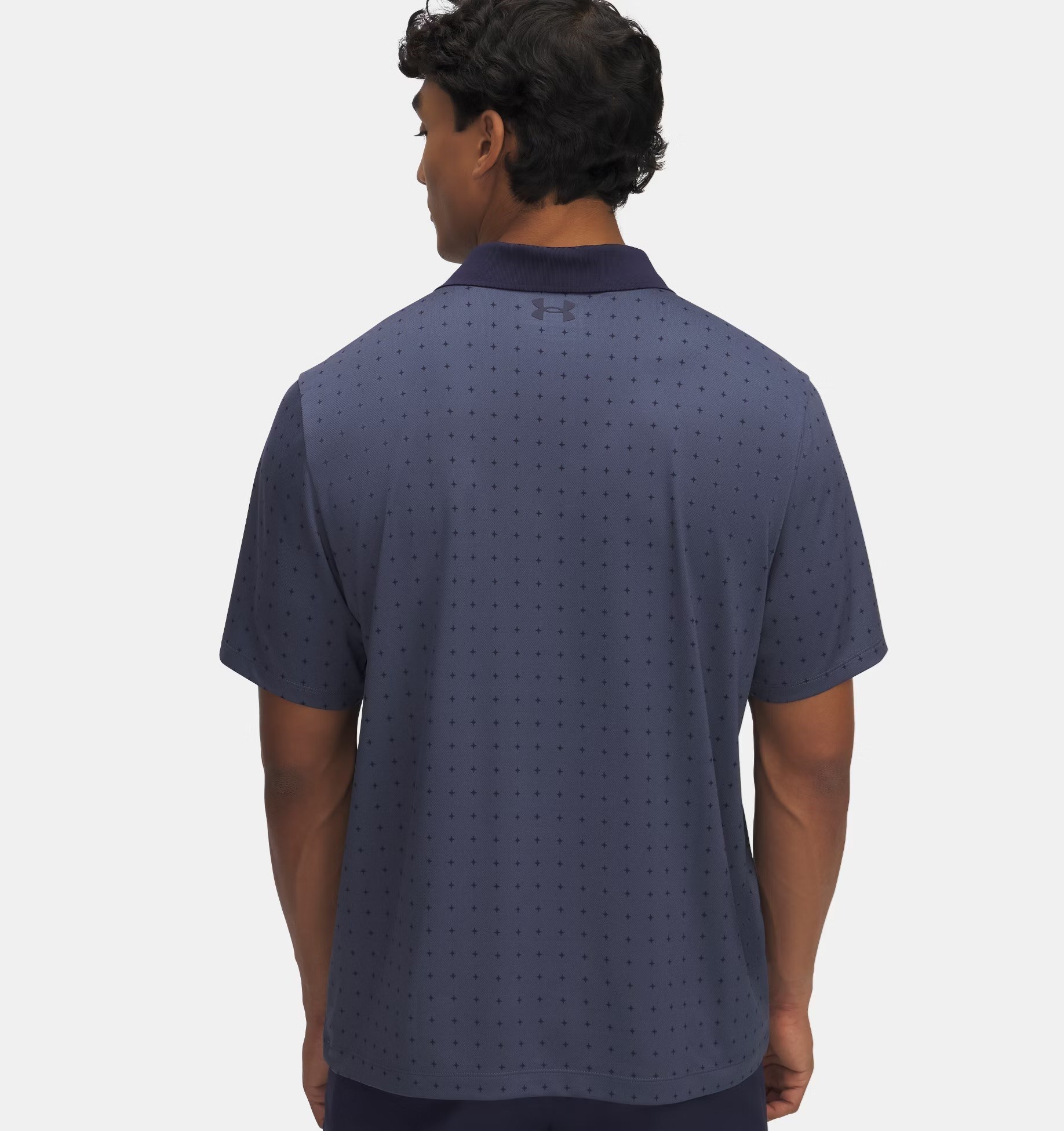 Picture of Under Armour Men's UA Matchplay Polo - Ether Blue / Midnight Navy 452