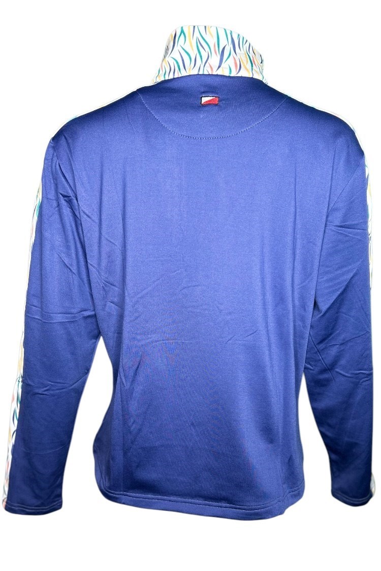 Picture of JRB Ladies Lightweight Midlayer Jacket - Skipper Blue Print