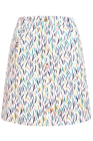 Show details for JRB Ladies Golf Skort - Skipper Blue Print