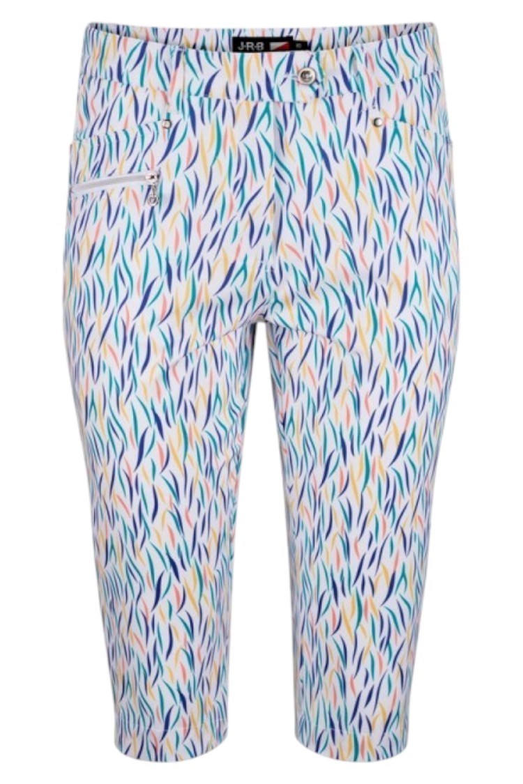 Picture of JRB Ladies City Shorts - Skipper Blue Print