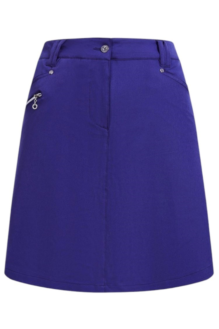 Picture of JRB zns Ladies Golf Skort - Skipper Blue