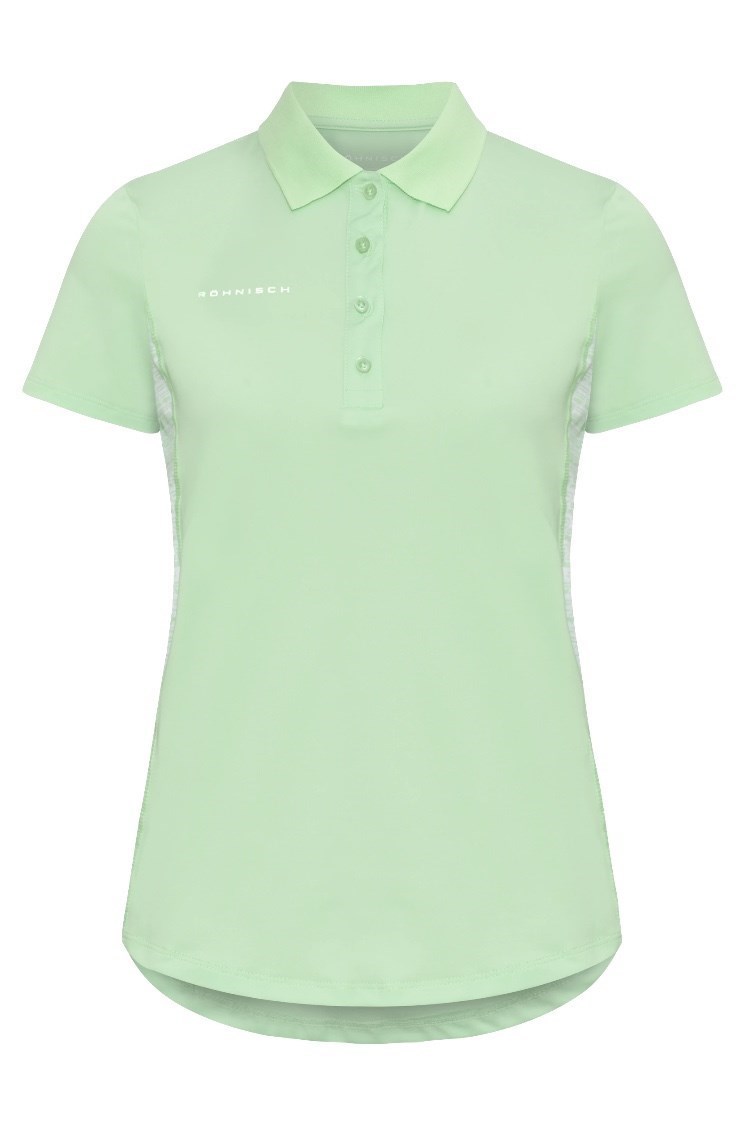 Picture of Rohnisch Ladies Nicky Polo Shirt - Monogram Green Ash