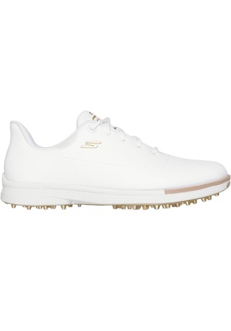 Show details for Skechers Women's Go Golf Jasmine 2 Spikeless GF Golf Shoes - White / Gold