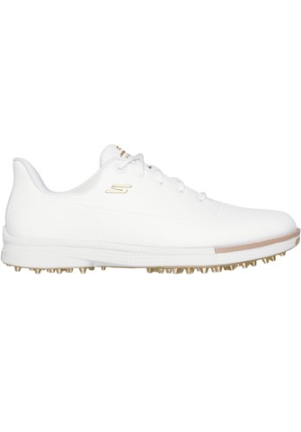 Picture of Skechers Women's Go Golf Jasmine 2 Spikeless GF Golf Shoes - White / Gold