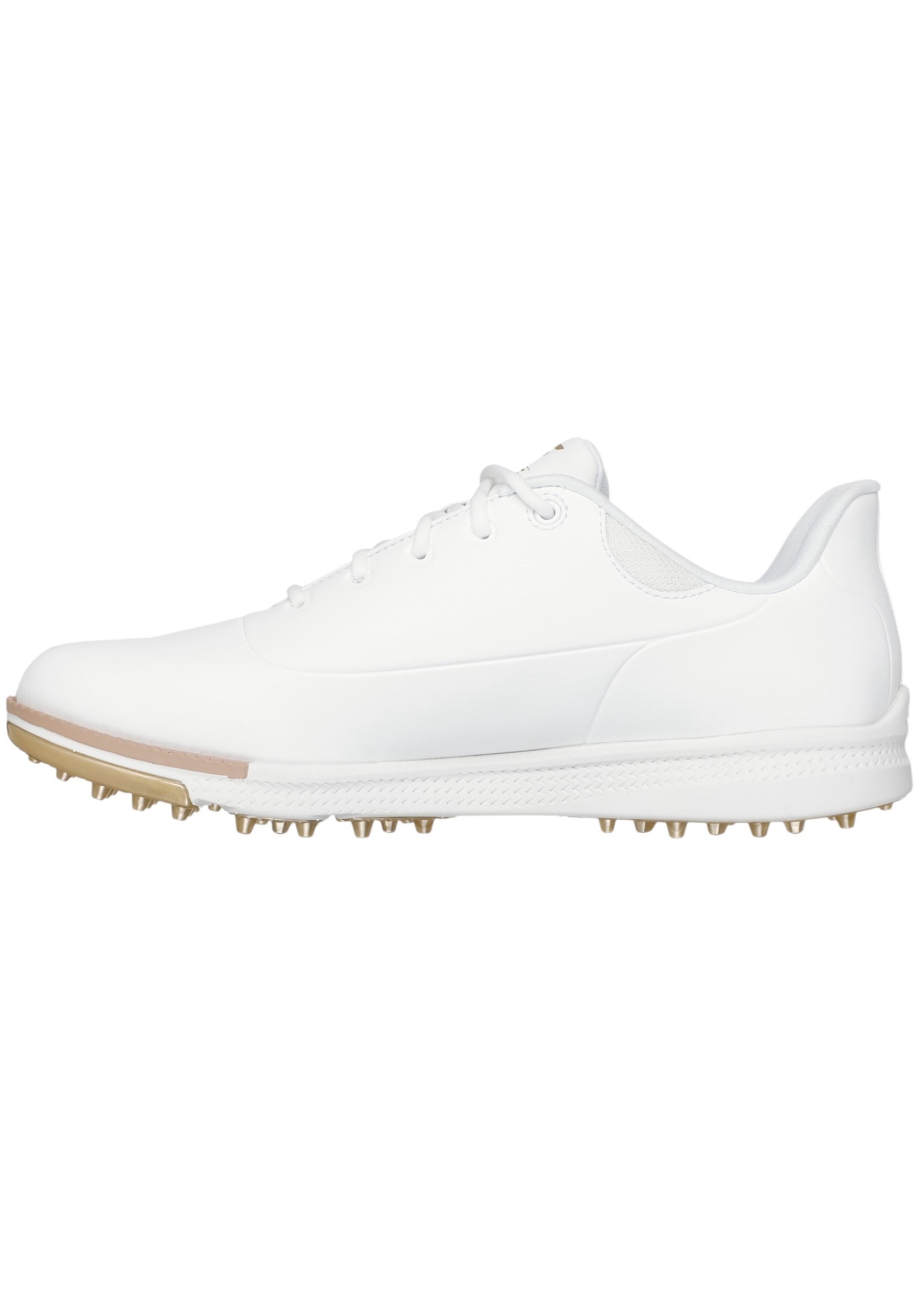 Picture of Skechers Women's Go Golf Jasmine 2 Spikeless GF Golf Shoes - White / Gold